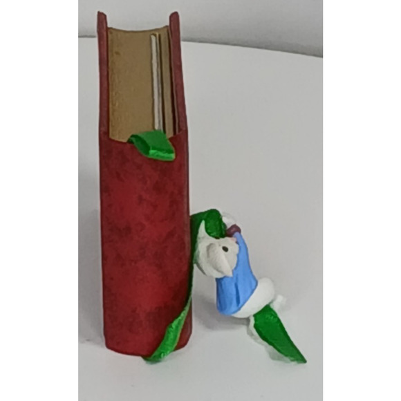 Hallmark 1995 Keepsake Ornaments "Happy Holidays" Photo Holder QX6307 - Picture 6 of 11